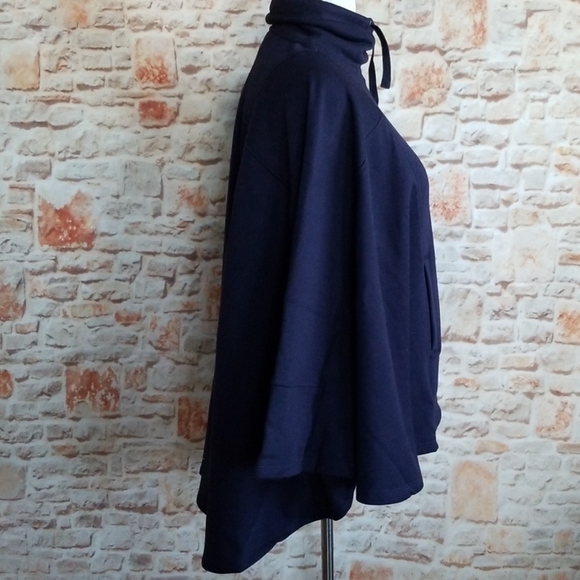 New Ugg Navy Pichot Hi-Lo Poncho - Picture 3 of 8